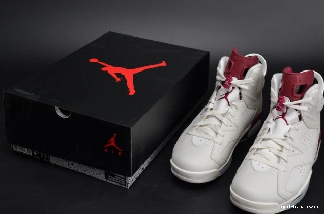 Rep Maroon white 384664-116 Air Jordan 6 Retro 0729